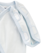 Baby Preemie Striped Cotton Sleep & Play Pajamas, image 3 of 7 slides
