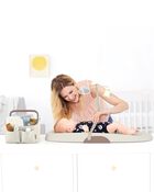 Nursery Style Light-Up Diaper Caddy Organizer, image 2 of 4 slides