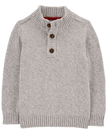 Toddler Pullover Ribbed Sweater, 