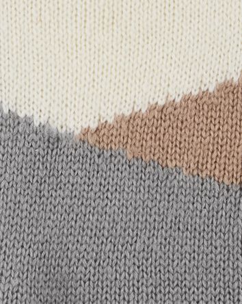 Baby Colorblock Sweater & Denim Jeans Set, 
