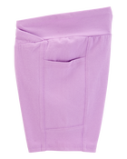 Kid High-Rise Bike Shorts - Purple, image 2 of 5 slides