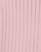 Baby Ribbed Long-Sleeve Sweater - Pink, image 2 of 3 slides