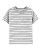 Baby Striped Pocket Tee, image 1 of 3 slides