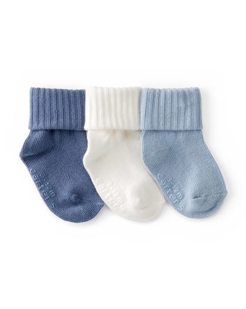Baby 3-Pack Booties, 