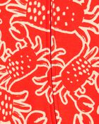 Baby 2-Way Zip Crab Cotton Sleep & Play Pajamas, image 2 of 4 slides