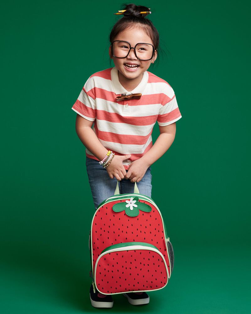 Toddler Spark Style Little Kid Backpack - Strawberry, image 7 of 13 slides