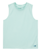 Kid Active Muscle Tank - Mint, image 1 of 3 slides