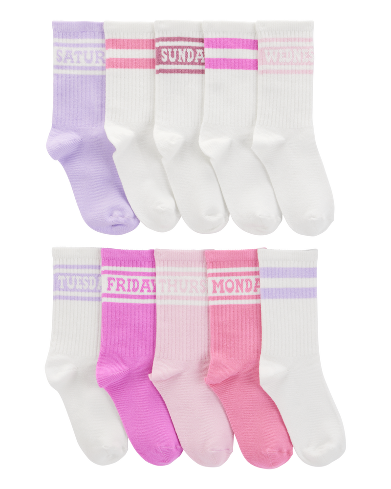 Kid 10-Pack Crew Socks, image 1 of 2 slides