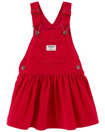 Toddler Corduroy Jumper Dress, 