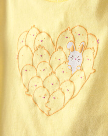 Toddler Girl Easter Chick Graphic Tee - Yellow, 
