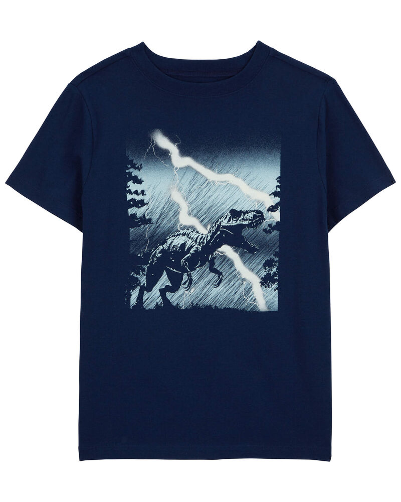 Kid 2-Pack Dinosaur & Anglerfish Graphic Tees, image 4 of 5 slides