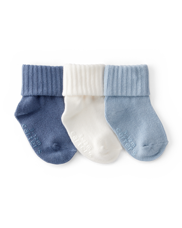 Baby 3-Pack Booties, 