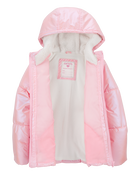 Kid Shiny Puffer Jacket, image 2 of 3 slides