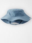 Blue - Baby Recycled Twill Swim Hat