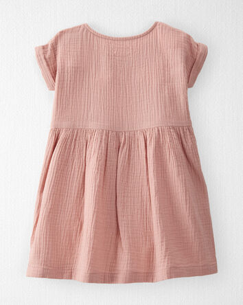 Toddler Organic Cotton Gauze Dress, 