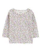 Baby 3-Piece Floral Long-Sleeve Tee & Jumper Set, image 3 of 6 slides