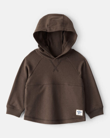 Baby Boy Long-Sleeve Hoodie - Brown, 