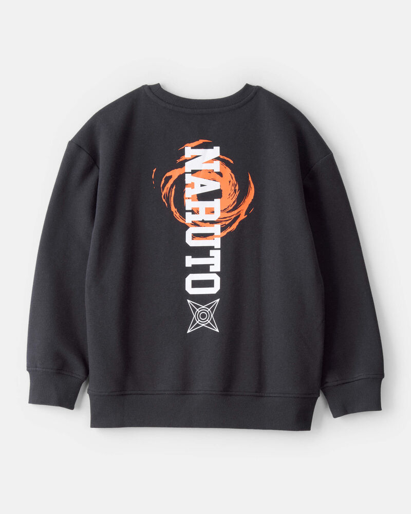 Boys Naruto Anime Pullover Sweatshirt - Black, image 2 of 5 slides