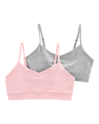 2-Pack Bralettes, image 1 of 3 slides