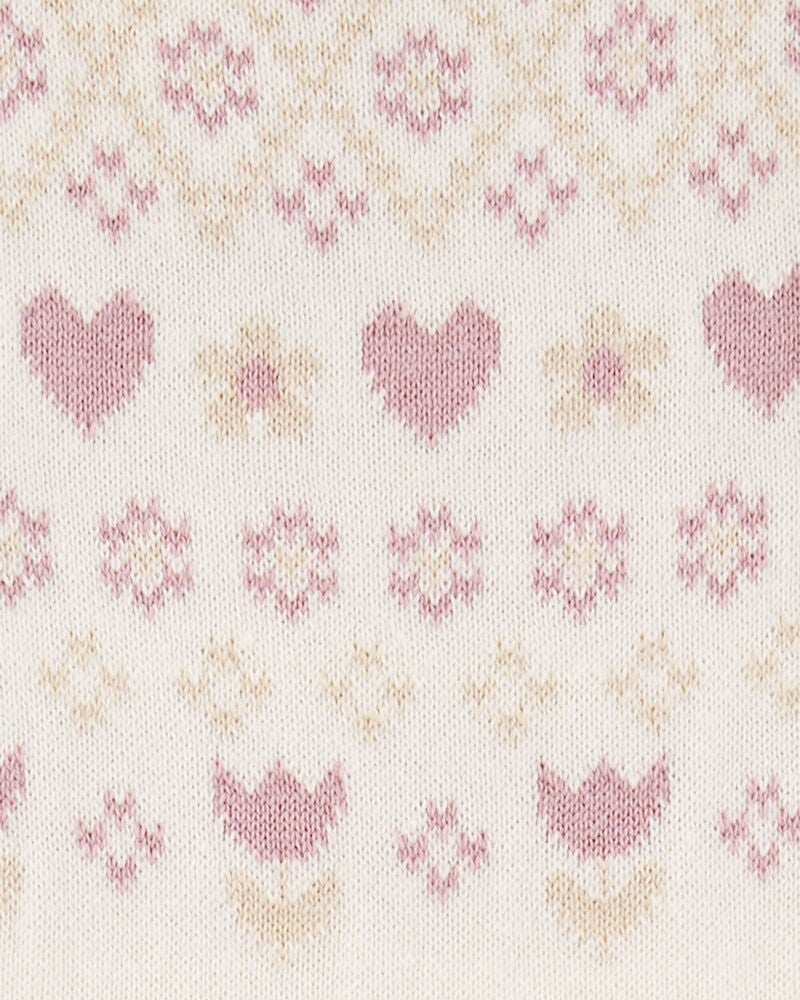 Baby Fair Isle Sweater Dress, image 4 of 5 slides