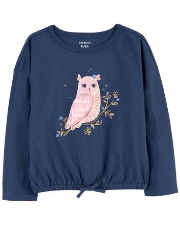 Toddler Owl Graphic Tee, 