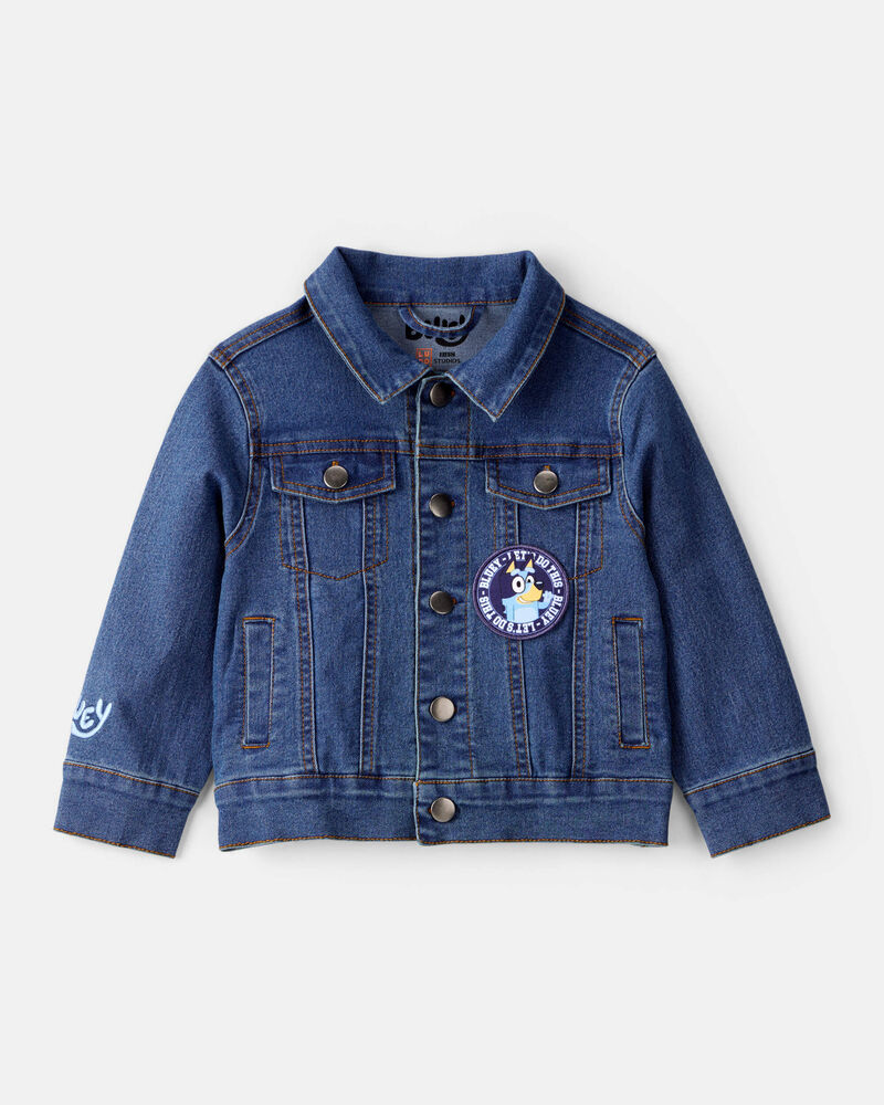 Baby Bluey Denim Jacket - Blue, image 1 of 6 slides