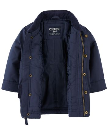 Baby Midweight Button-Front Parka, 