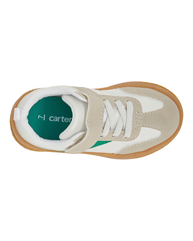 Toddler Casual Sneakers - Green/White, image 4 of 7 slides