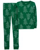 Kid 2-Piece Christmas 100% Snug Fit Cotton Pajamas, image 1 of 3 slides