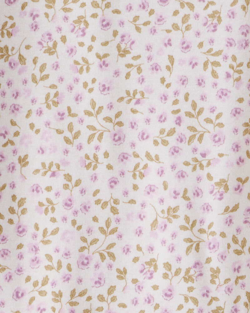 Kid Organic Cotton Pajamas in Botanic Muse Print, image 3 of 5 slides