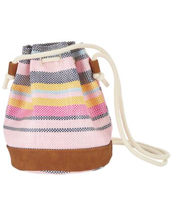 OshKosh Mini Stripe Bucket Bag, 