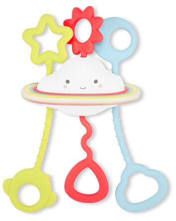 Silver Lining Cloud Pull & Play Baby Sensory Toy, 