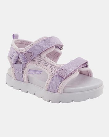 Toddler Casual Girl Sandals - Purple, 