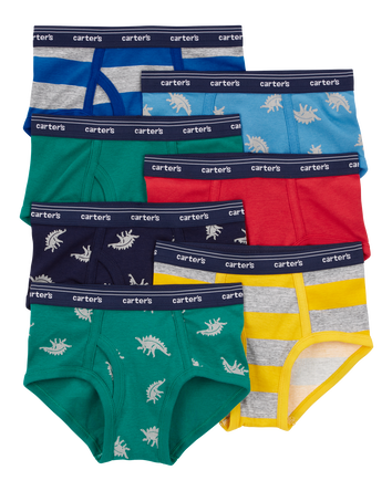 Toddler 7-Pack Cotton Briefs Underwear, 