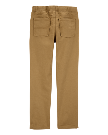 Kid Pull-On Khaki Pants, 