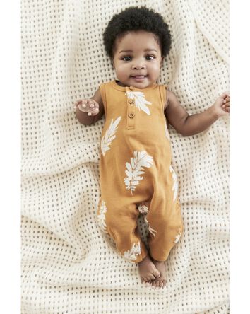 Baby 2-Piece Feather Jumpsuit & Socks Set, 