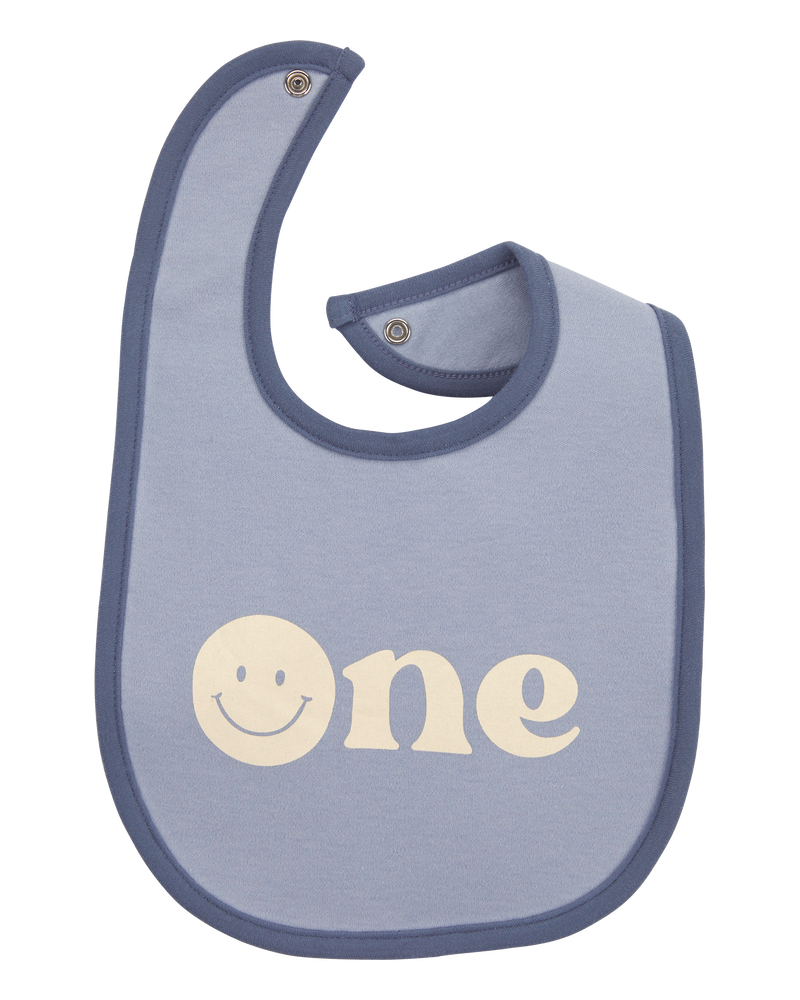 Baby 1st Birthday Teething Bib, image 2 of 3 slides