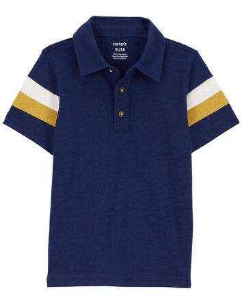 Baby Striped Polo Shirt, 