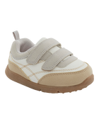  Every Step® First Walker  Casual Sneakers - Cream, image 1 of 7 slides