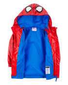 Toddler Spider-Man Rain Jacket - Red, image 2 of 4 slides