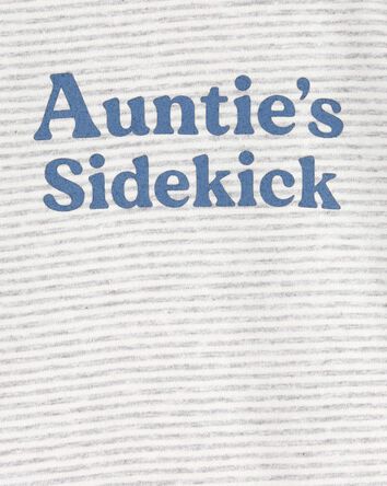 Baby Auntie's Sidekick Cotton Bodysuit, 