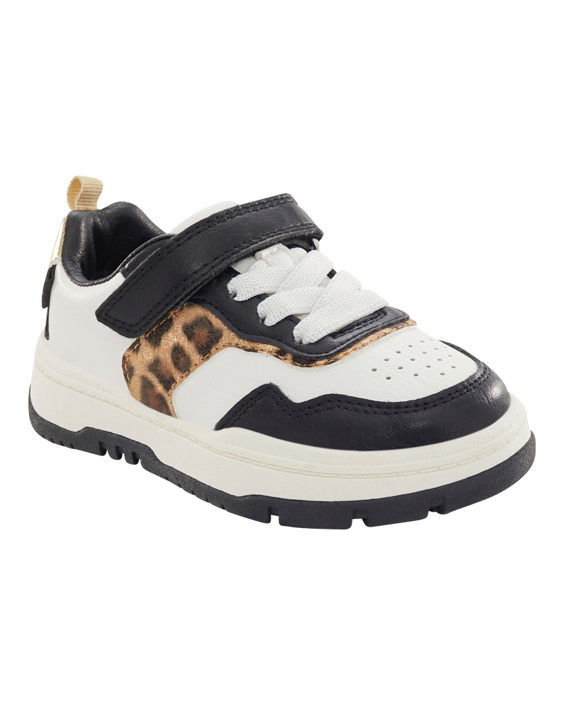 Toddler Cheetah Slip-On Fashion Sneakers, image 1 of 7 slides
