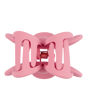 Toddler 2-Pack Floral Hair Clips - White/Pink, 