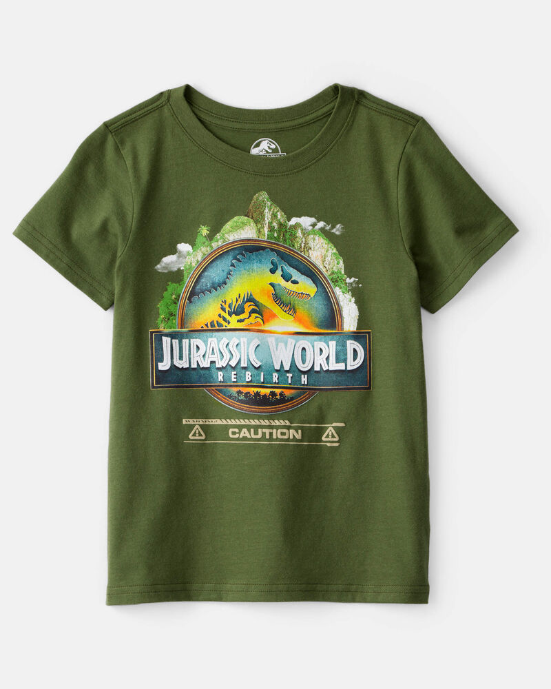 Kid Jurassic Park™ Short-Sleeve Graphic Tee - Green, image 1 of 2 slides