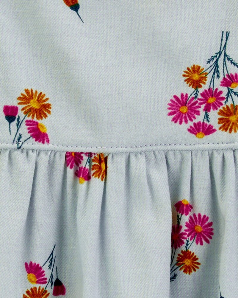 Baby 3-Piece Bodysuit & Floral Jumper Set, image 5 of 6 slides