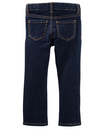 Baby Dark Wash Boot-Cut Jeans, 