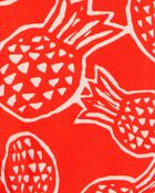 Baby Pineapple Cotton Romper, image 2 of 3 slides