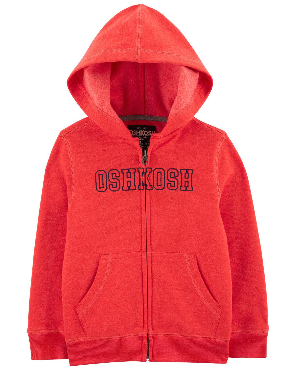 Journey Red Baby OshKosh Logo Zip Jacket