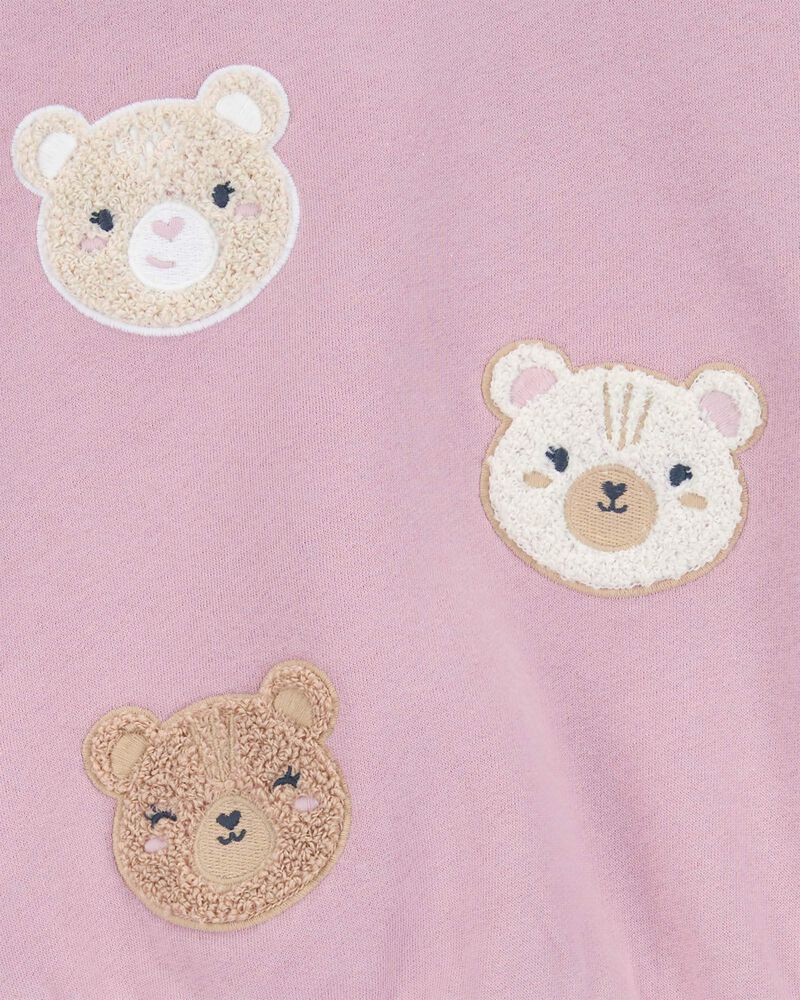 Toddler Bear Fleece Sweatshirt, image 2 of 3 slides