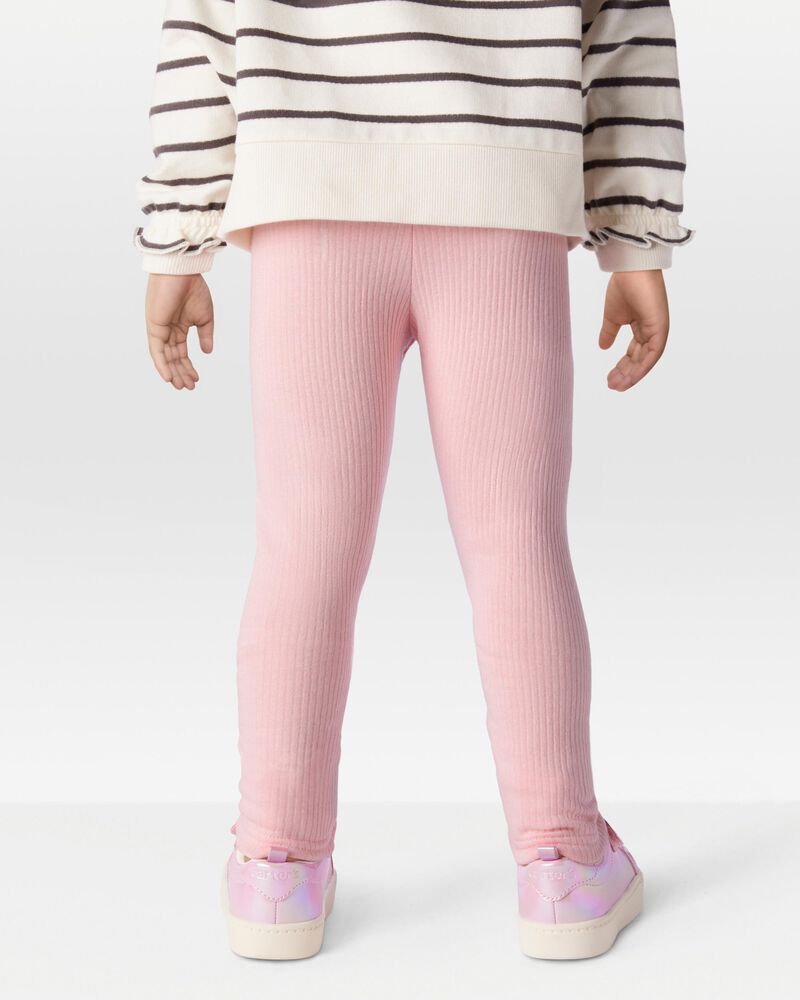 Toddler Cozy Ribbed Leggings, image 2 of 7 slides